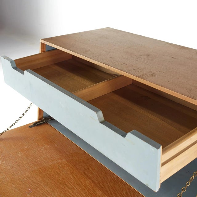 Raymond Loewy for Mengel Mid Century Secretary Highboy Dresser For Sale - Image 9 of 12