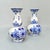 Blue 20th-Century Blue Delftware Knobbel Vases from Delft, Holland, 1920s, Set of 2 For Sale - Image 8 of 18