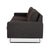 Conseta Fabric Chrome Three-Seater Anthracite Sofa from COR For Sale - Image 11 of 12