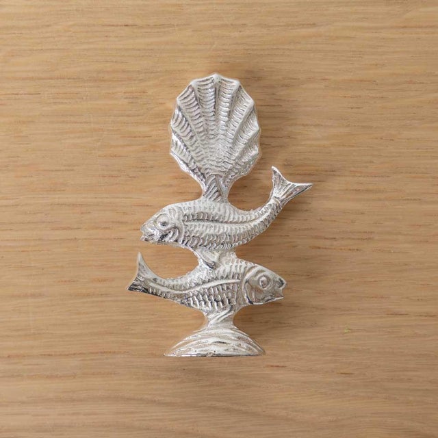 1950s Shell & Fish Place Card Holders, Set of 9 For Sale - Image 10 of 11