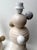Mid-Century Modern Contemporary Pair of Ceramic Atomo Lamps by Antonio Cagianelli, Italy For Sale - Image 3 of 14