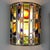 Wall Lamps with Stained Glass, Set of 2 For Sale - Image 3 of 6