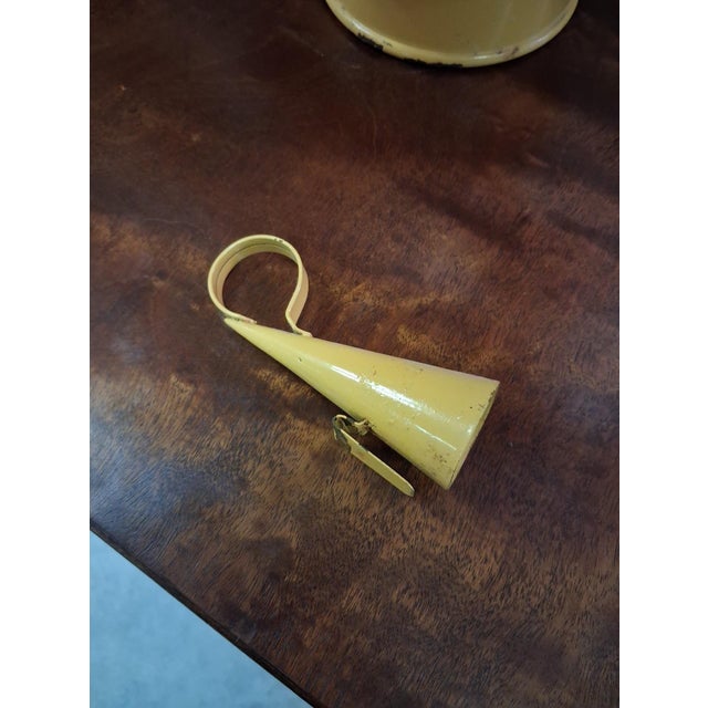 1920s Empire 3-Light Bouillotte Lamps in Lacquered Sheet Metal with Candle Extinguisher, 1920s, Set of 2 For Sale - Image 5 of 8