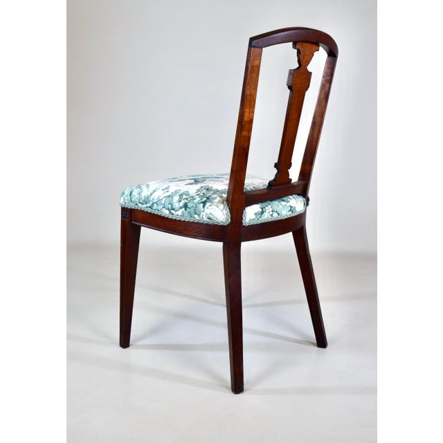 Wood 19th Century Mahogany Equestrian Side Chair For Sale - Image 7 of 10