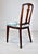 Wood Mahogany Regency Desk/Side Chair in Brunschwig & Fils Steeplechase Upholstery For Sale - Image 7 of 10