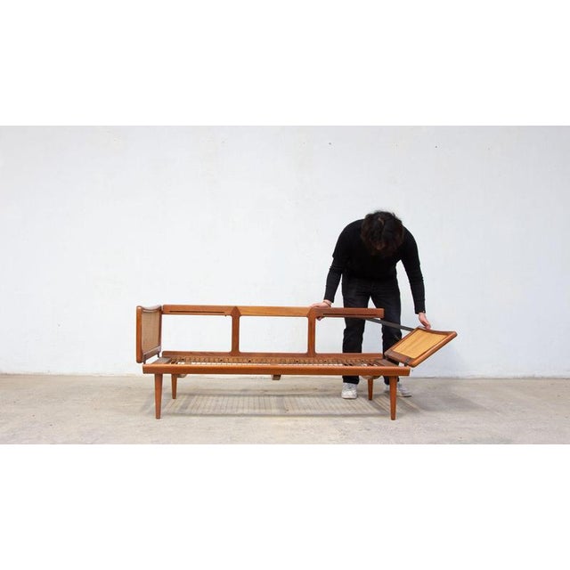 Peter Hvidt Vintage FD 451 Sofa by Peter Hvidt & Orla Mølgaard Nielsen for FD, 1950s For Sale - Image 4 of 10