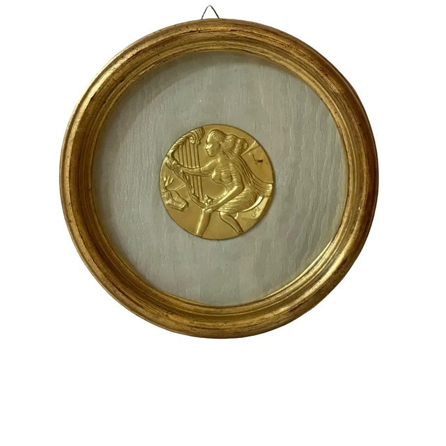 Embossed Gilded Bas-Relief after Salvador Dali For Sale - Image 4 of 4