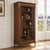 This elegant late 19th century Parisian armoire and bookcase reflects the refined symmetry and classical grace of the...