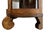 Antique American Tiger Oak Bowfront Curio Cabinet With Bent Glass, C. 1900 For Sale - Image 13 of 13