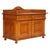 Elegant tyrolean sideboard in solid larch wood, dating to the early 20th century, distinguished by its warm natural tone,...