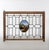 Antique Arts & Crafts Leaded & Stained Glass Window With Country Road Circa 1910 For Sale - Image 10 of 14