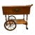 Circa 1950s Vintage Heywood Wakefield Tea Cart For Sale