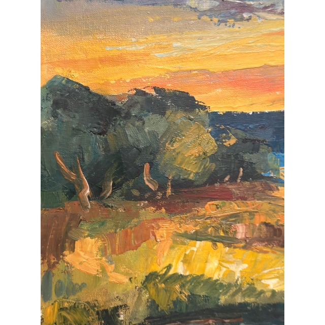 Kurt Lundberg, Landscape (Sörmlands Nalar Räven), 1950s, Oil on Canvas, Framed For Sale - Image 6 of 18