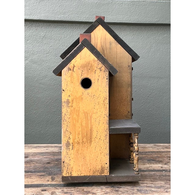 Late 20th Century Vintage Patinated Large Bird House For Sale - Image 5 of 12