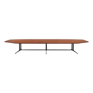 Wood Dining or Conference Table, 1970 For Sale