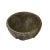 Stone Natural Olive Green MIX Stone Carved Round Display Bowl For Sale - Image 7 of 8