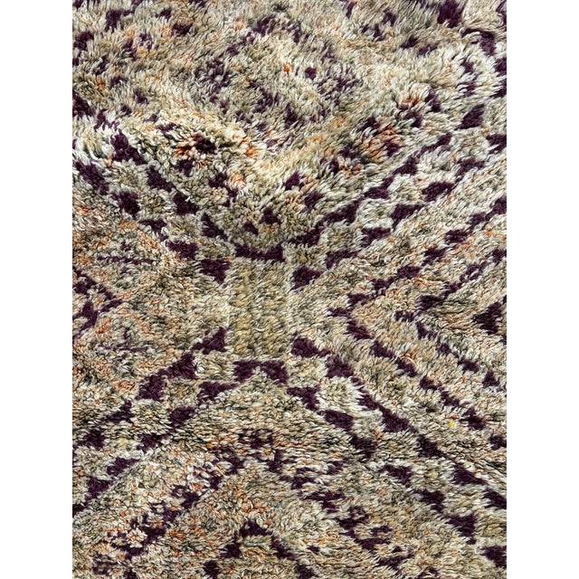 Bauhaus Vintage Moroccan Berber Wool Rug, 1990s For Sale - Image 3 of 10