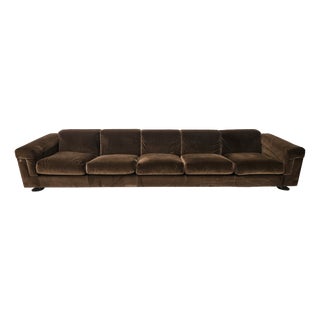 D120 Five-Seater Sofa by Valeria Borsani and Alfredo Bonetti for Tecno, 1966 For Sale