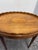 Kittinger Kittinger 20th Century Oval Side Table With Scalloped Gallery For Sale - Image 4 of 12