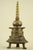 Metal Antique Indian Dawat Bronze Inkwell in the Shape of a Stupa Pagoda, India, 19th Century For Sale - Image 7 of 18