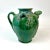 Ceramic 19th Century Green Ceramic Wine Jug With Handle For Sale - Image 7 of 10