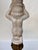 Large Antique Baroque Floor Lamp with Plaster Decor & Cherup / Putti Figure, Germany, 1920s For Sale - Image 9 of 18