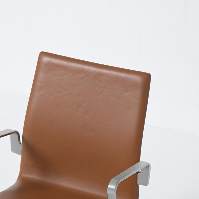 1960s Oxford Chairs by Arne Jacobsen for Fritz Hansen, 1960s, Set of 2 For Sale - Image 5 of 18