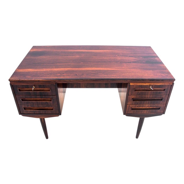 Vintage Danish Teak Desk, 1960s For Sale