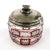 Red Art Nouveau Bohemian Jam Bowl, 1900s For Sale - Image 8 of 10