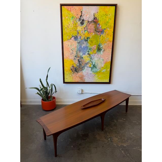 Wood Kent Coffey "Perspecta" Line Coffee Table For Sale - Image 7 of 8