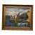 19th Century Oil on Canvas "City Canal" For Sale