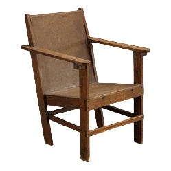 Dutch Modernist Armchair, 1930s For Sale