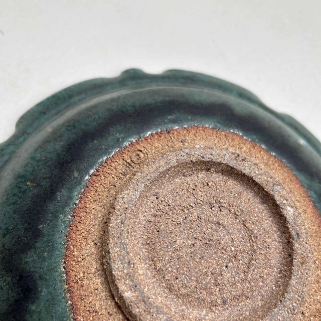 1960s Glazed Ceramic Bowl by Agano Yaki, Japan, 1960s For Sale - Image 5 of 18