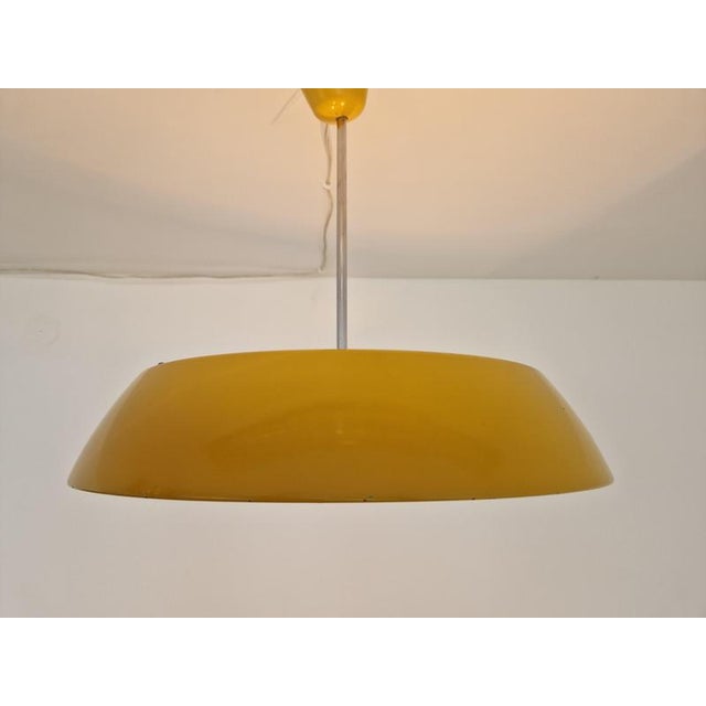 Mid-Century Ufo Pendant attributed to Josef Hurka for Napako, 1970s For Sale - Image 9 of 11