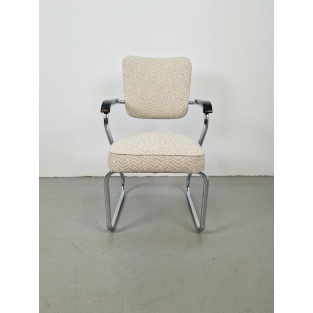 Mid-Century Modern Paperclip Office Chair by Paul Schuitema for Fana, Netherlands, 1950s For Sale - Image 3 of 9
