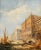 Jane Vivian, The Doge's Palace, 19th Century, Oil on Canvas, Framed For Sale - Image 3 of 13
