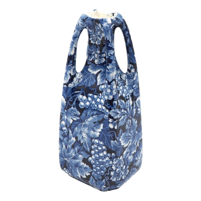 Blue Vase for Rörstrand, Sweden, 1920s For Sale - Image 11 of 11