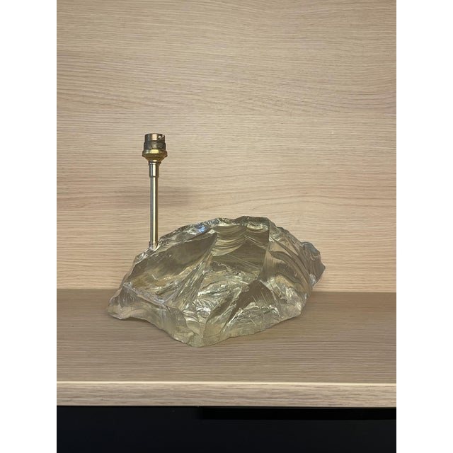 Art Deco Cut Glass Table Lamp by Jean-Michel Frank, 1930s For Sale - Image 10 of 10