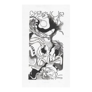 1972 Abstract Modern Lithograph by Smith For Sale