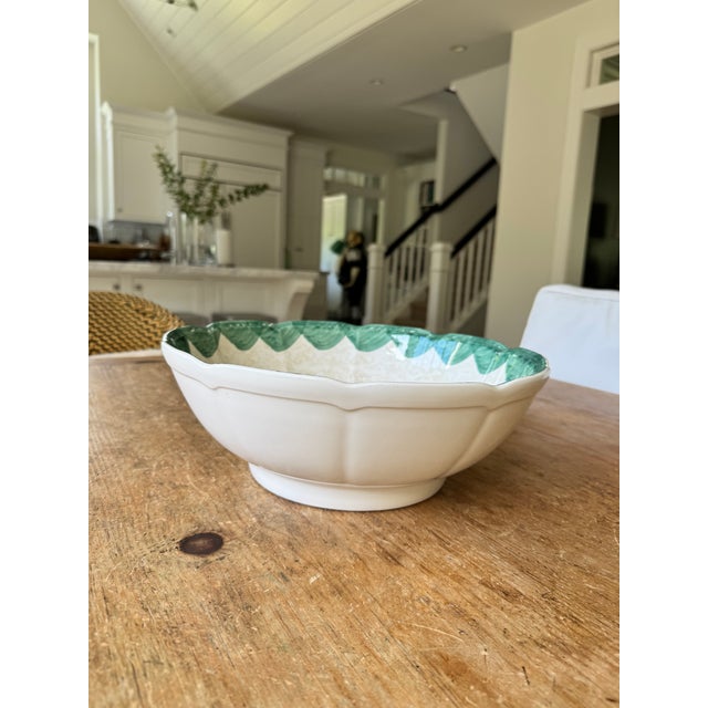 Italian Vintage Italian Serving Bowl For Sale - Image 3 of 9