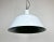 Industrial White Enamel Pendant Lamp from Emax, 1960s For Sale - Image 6 of 13