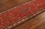Red Hand-Knotted Middle Eastern Runner Rug in Wool For Sale - Image 8 of 11