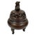 Metal Mid-20th Century Chinese Bronze Tripod Incense Burner (Censer) For Sale - Image 7 of 16