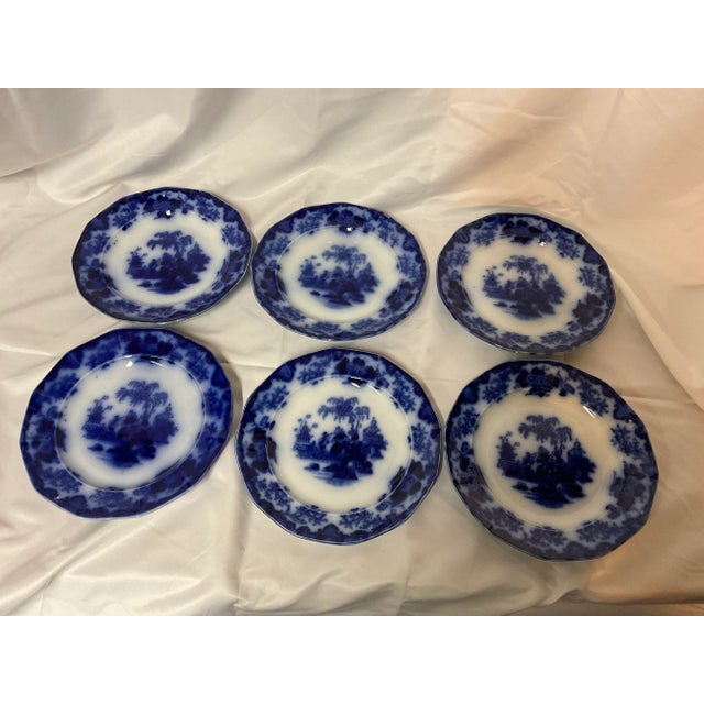 J & S Alcock Circa 1845 Plates- Set of 6 For Sale In Dallas - Image 6 of 6