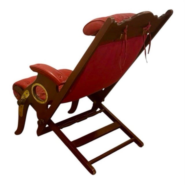 Campaign English Armchair, 1890 For Sale - Image 5 of 9