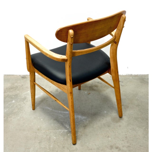 Brown Lane “Acclaim” Walnut & Ash Armchair For Sale - Image 8 of 13