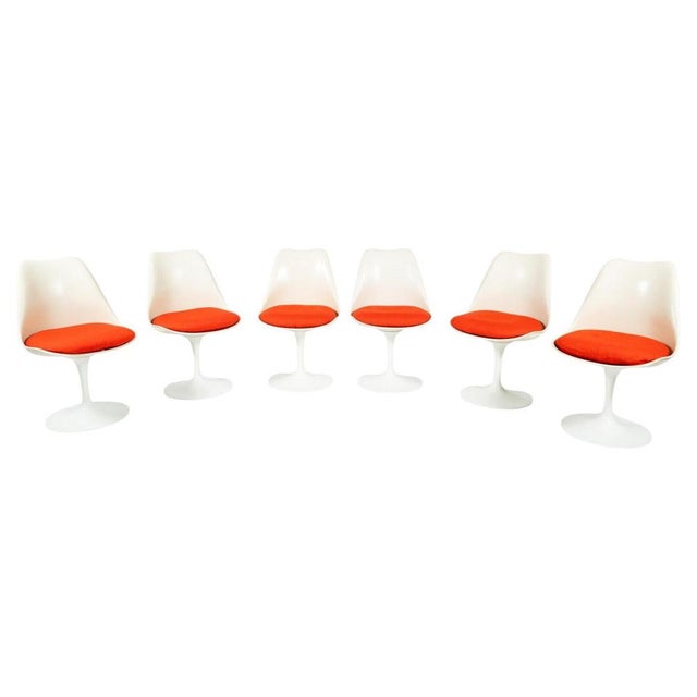 Tulip Chairs by Eero Saarinen for Knoll, 1960s, Set of 6 For Sale - Image 17 of 17