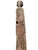 Vintage Dayak Hampatong Guardian Figure - Indonesian Tribal Ancestor Sculpture, Borneo Ironwood 30.25" For Sale In New York - Image 6 of 13