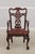 Traditional Set of 4 Maitland Smith Georgian Mahogany Armchairs For Sale - Image 3 of 17