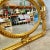Glass Baroque Style Vintage Gold Wall Mirror For Sale - Image 7 of 7
